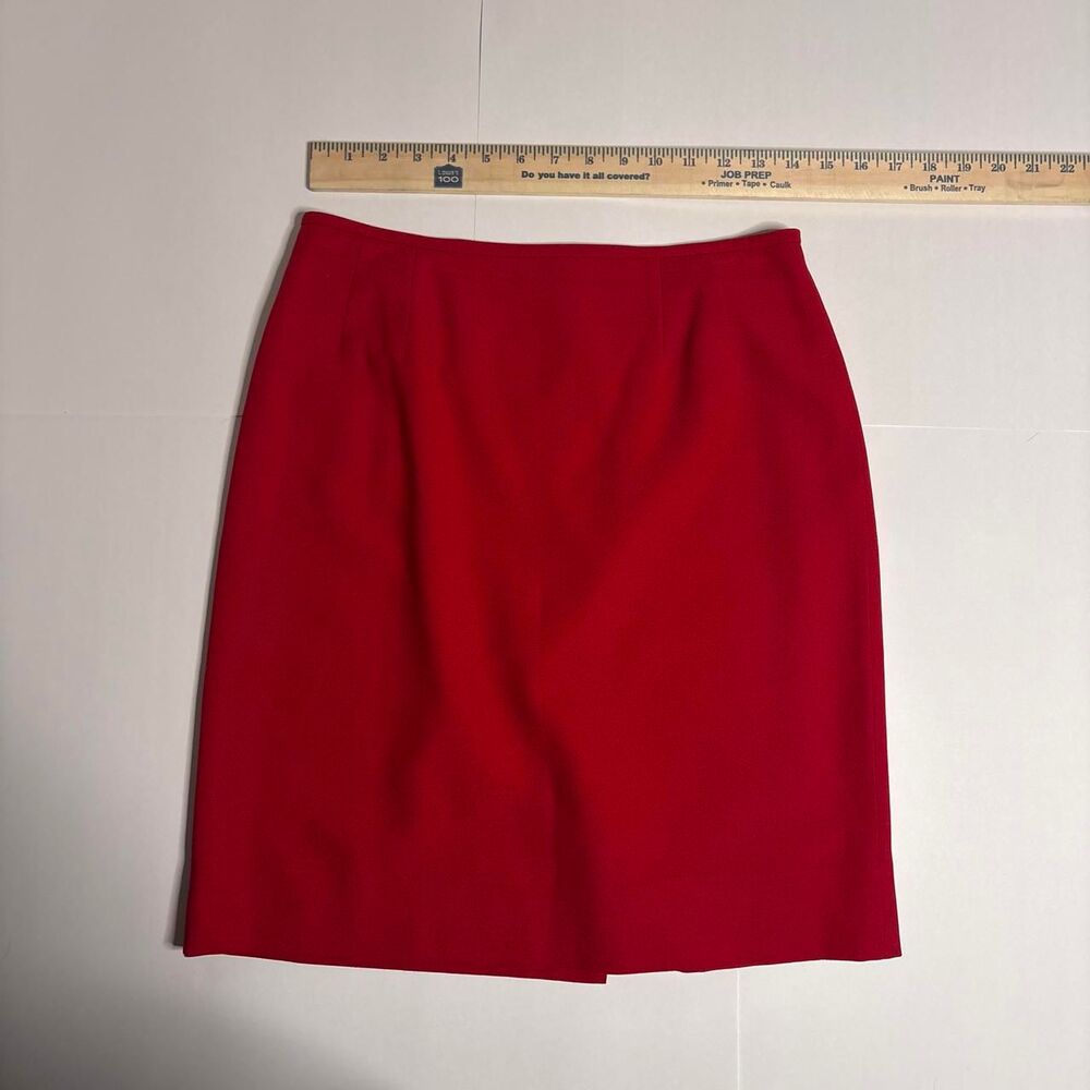 Vintage Women's Red Mini Skirt | Size 8| Great Condition